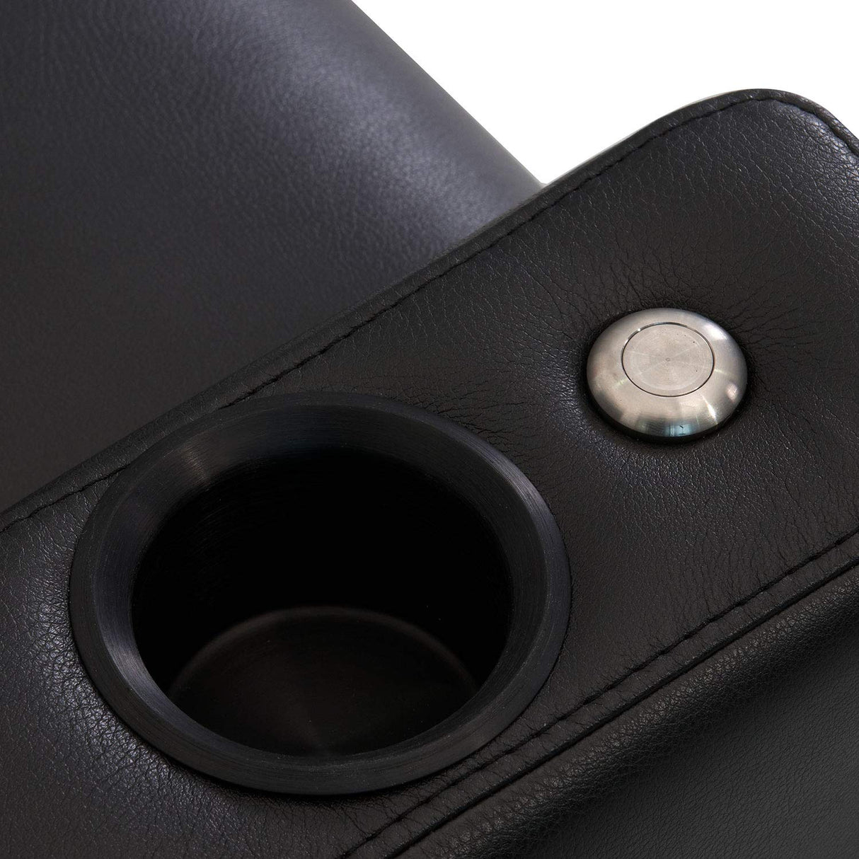 CineLuxe XS850 Manual Recliner Pair – Wall Saver Theater Chairs in Black Bonded Leather