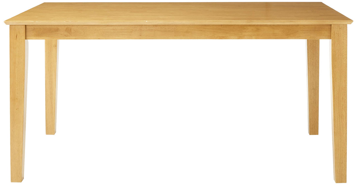 CAT-OAK-S Capri Kitchen Table - a Rectangle Dining Table Top with Sturdy Legs, 36x60 Inch