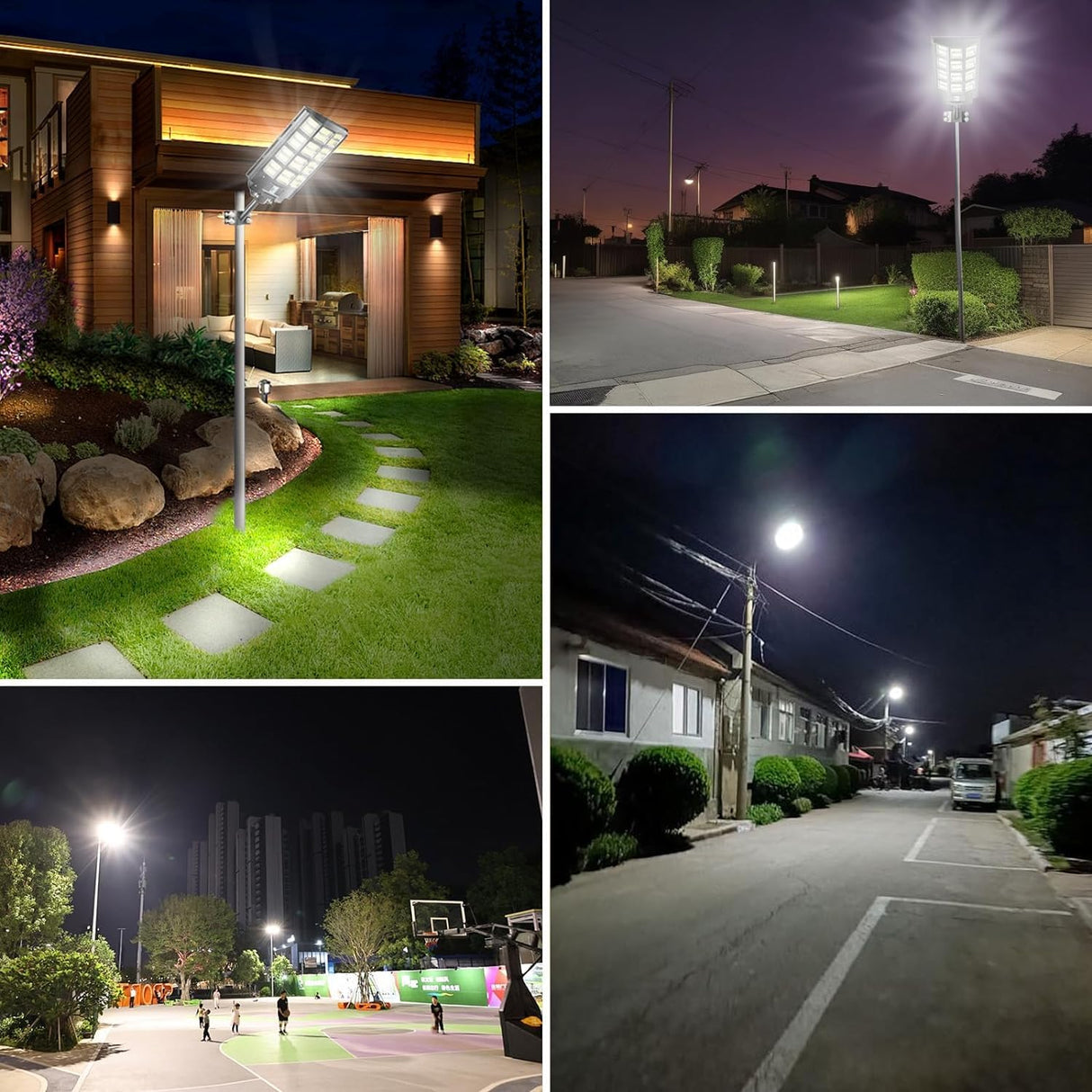 8000W Solar Street Light Outdoor Waterproof, 240000LM Solar Powered Parking