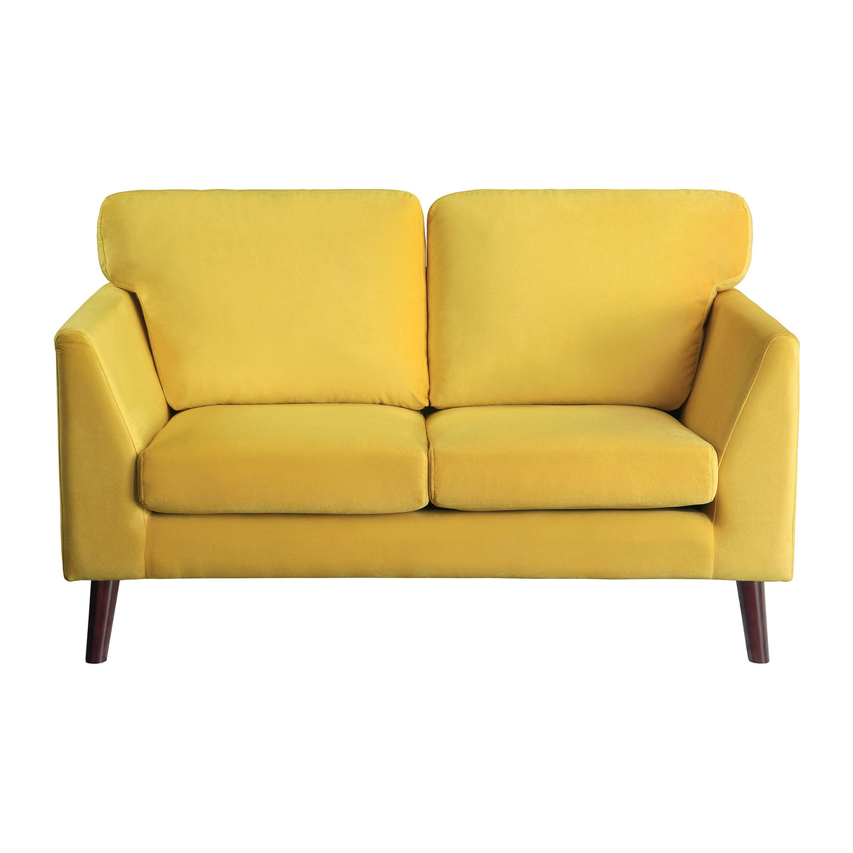 Tipton Living Room Loveseat, Yellow