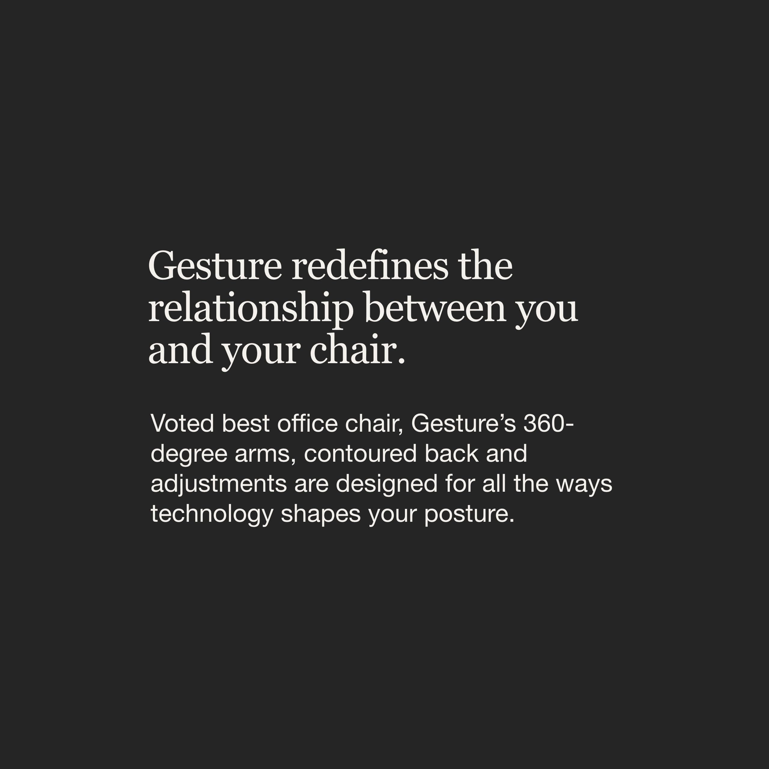 Steelcase Gesture Office Chair with Head Rest - Ergonomic Work Chair with Wheels for Hard Flooring - Comfortable Office Chair - Intuitive-to-Adjust Chairs for Desk - 360-Degree Arms - Licorice Fabric