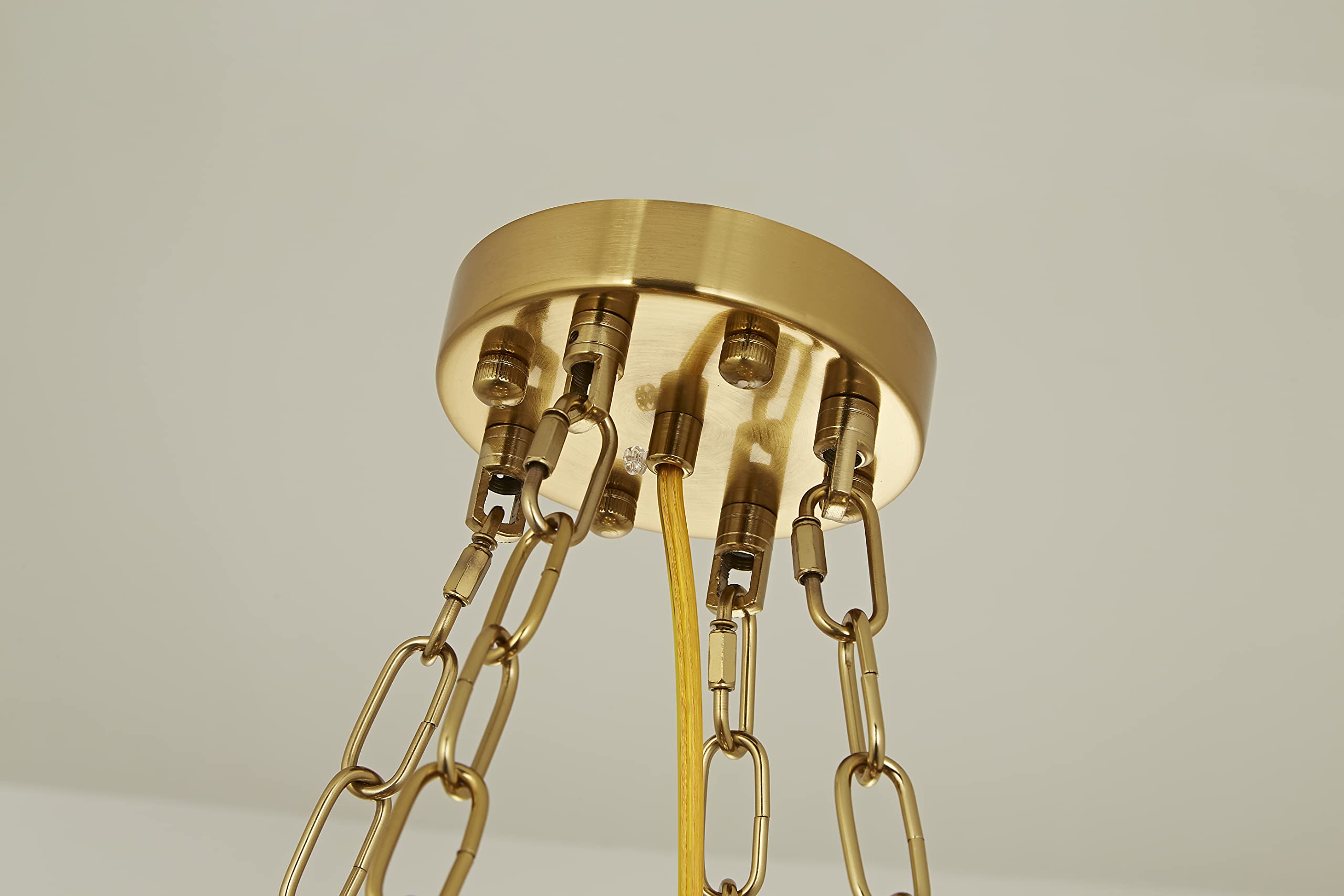 Modern K9 Crystal Pendant Lighting,Round Gold Crystal Chandelier Contemporary Luxury