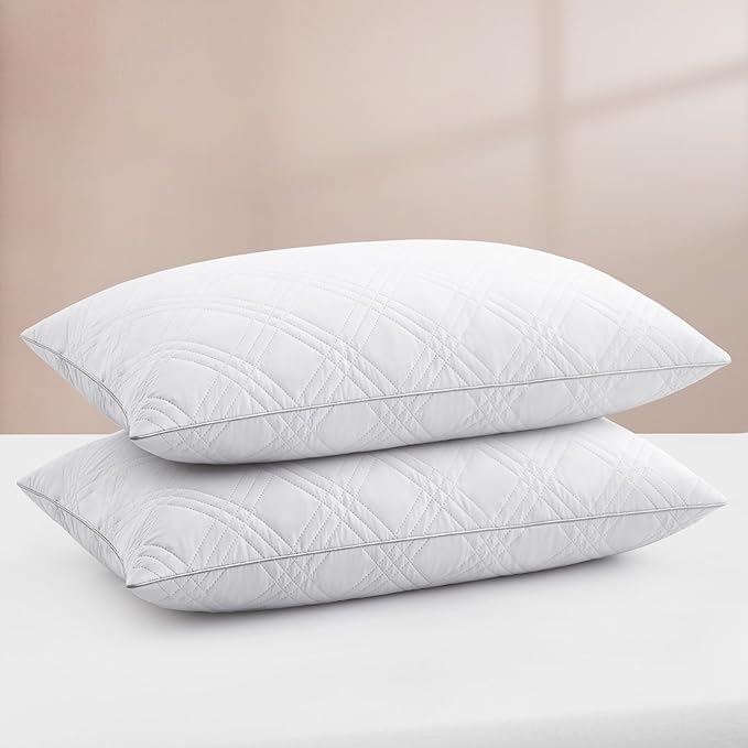 Feather Down Pillows, Bed Pillows for Sleeping