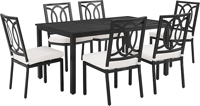 Chambers 2-Piece Outdoor Chair Set, Dining Patio Chairs for Deck