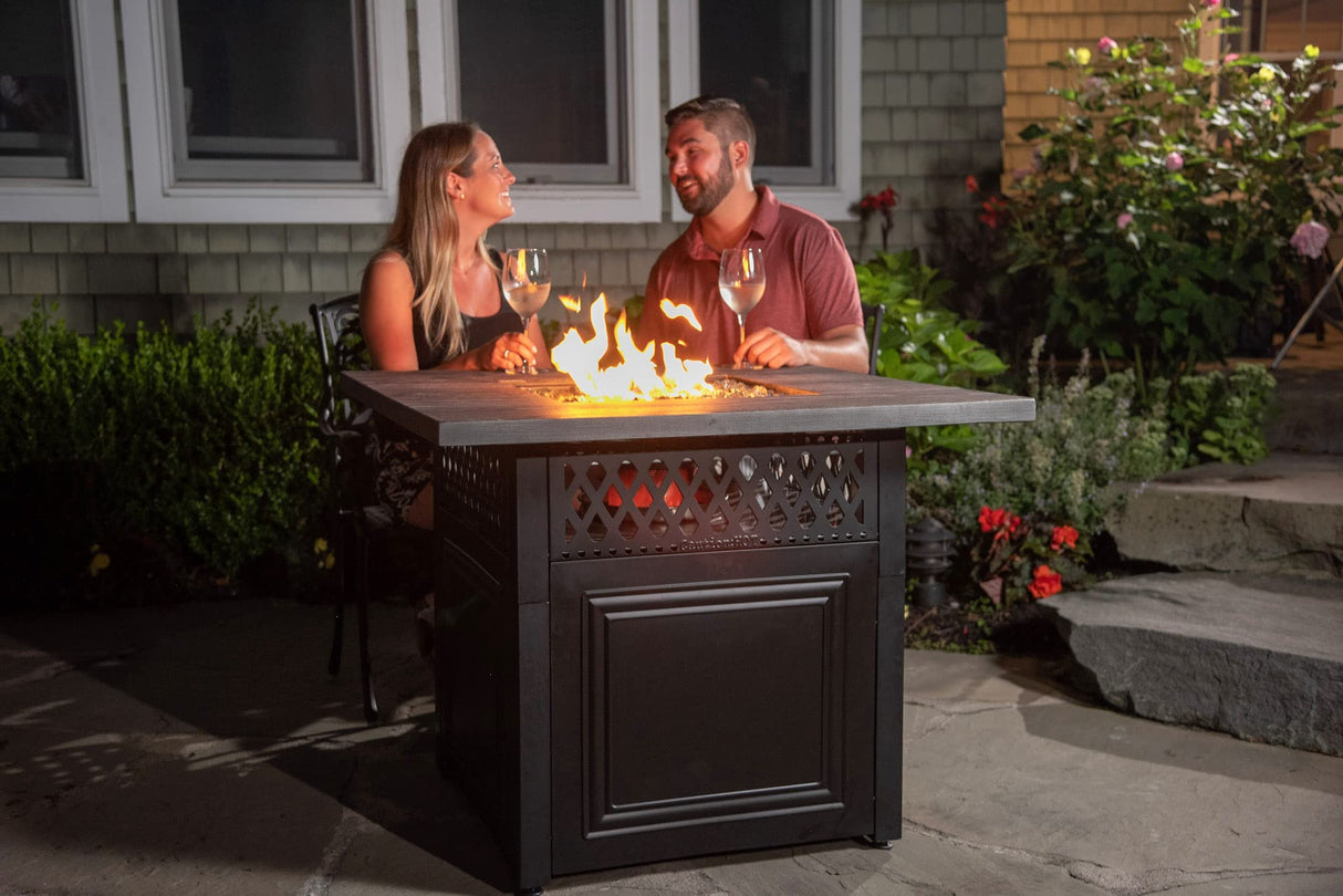 DualHeat Dakota Fire Pit | Dual Heat 2 in 1 Propane Fire Pit & Outdoor Heater