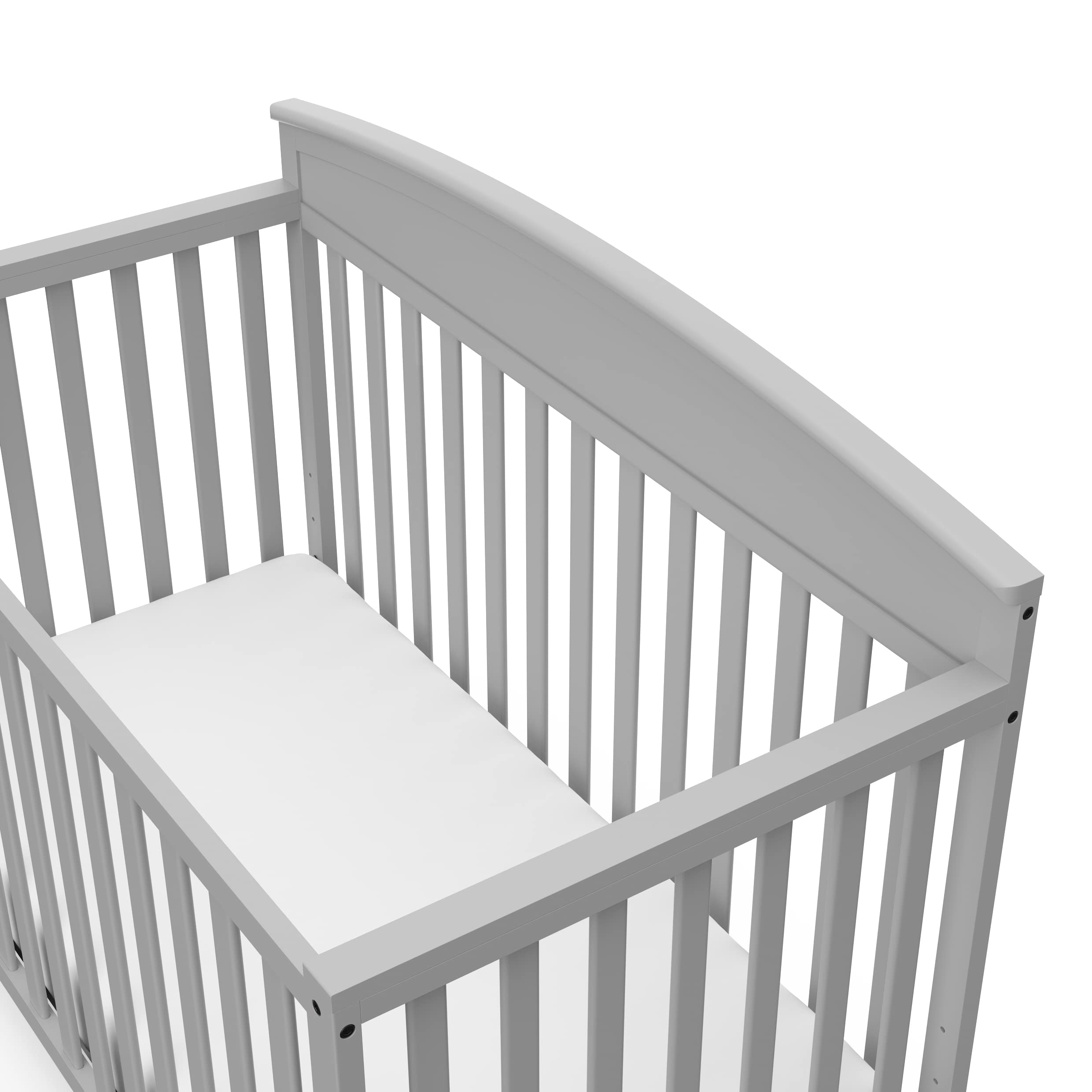 Benton 5-in-1 Convertible Crib (Pebble Gray) – GREENGUARD Gold Certified