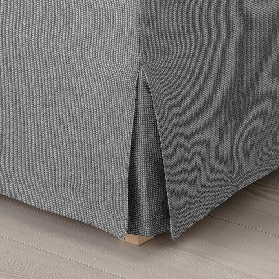 (Not EKTORP!) Sofa Cover Replacement Three 3 Seat Sofa Slipcover (Uppland Sofa Light Gray)