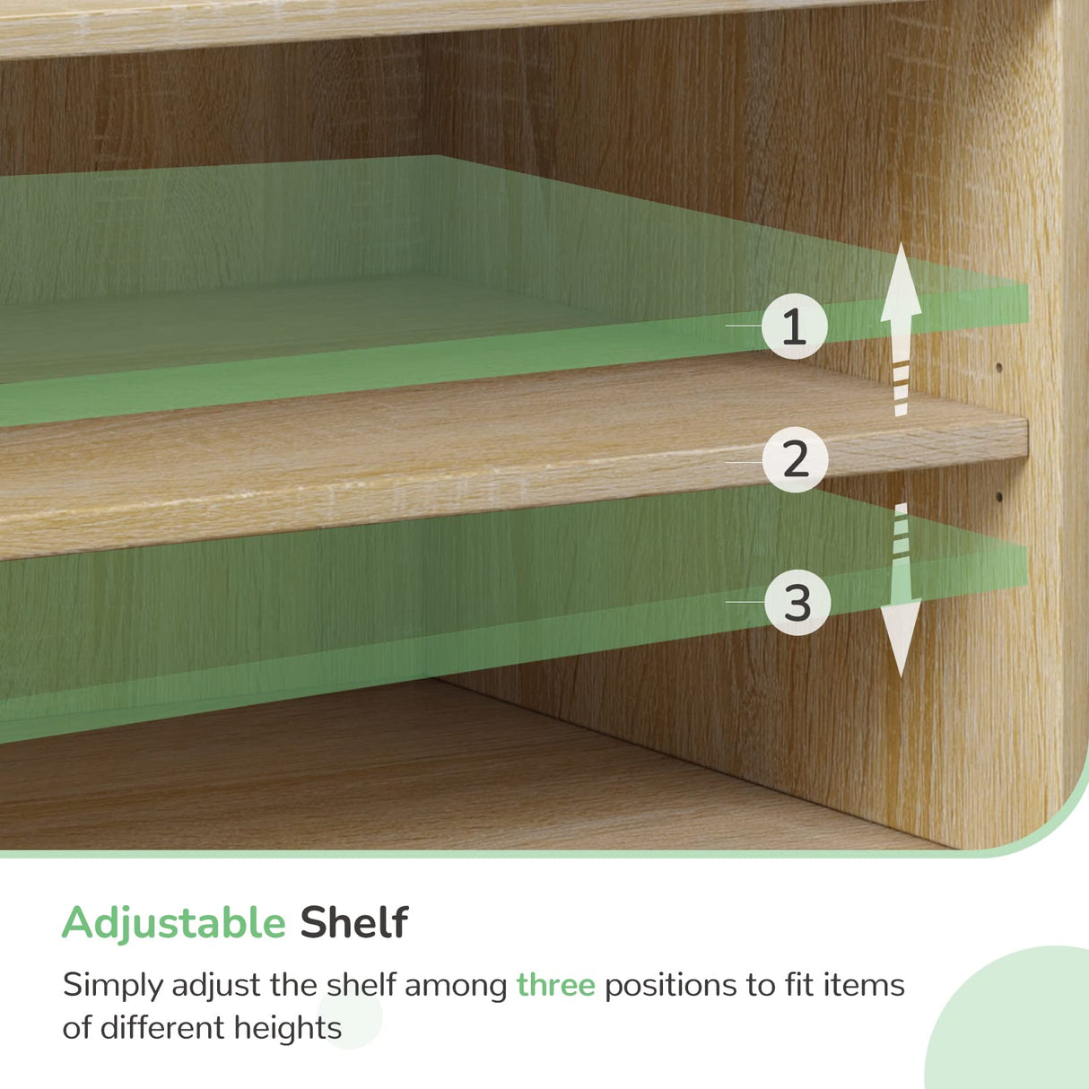 TV Stand for TV's up to 50 Inches, Television Stands and Shelves Entertainment Center