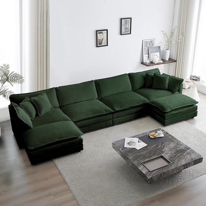 Oversized U-Shaped Modular Sectional Sofa