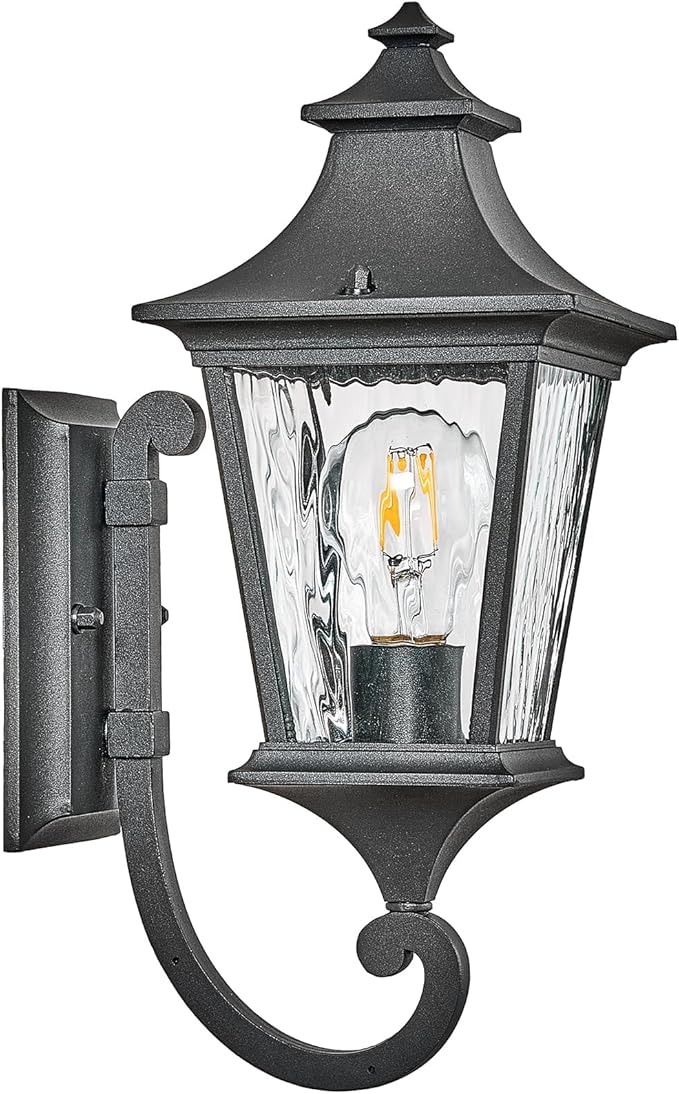 Modern Outdoor Wall Sconce Lights 14.6 Inch Exterior Lighting Fixtures