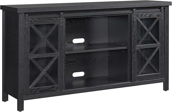 Clementine Rectangular TV Stand for TV's up to 65" in Gray Oak