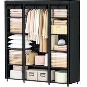 Wardrobe Closet, Portable Closet Dresser for Bedroom, Clothes Storage Organizer