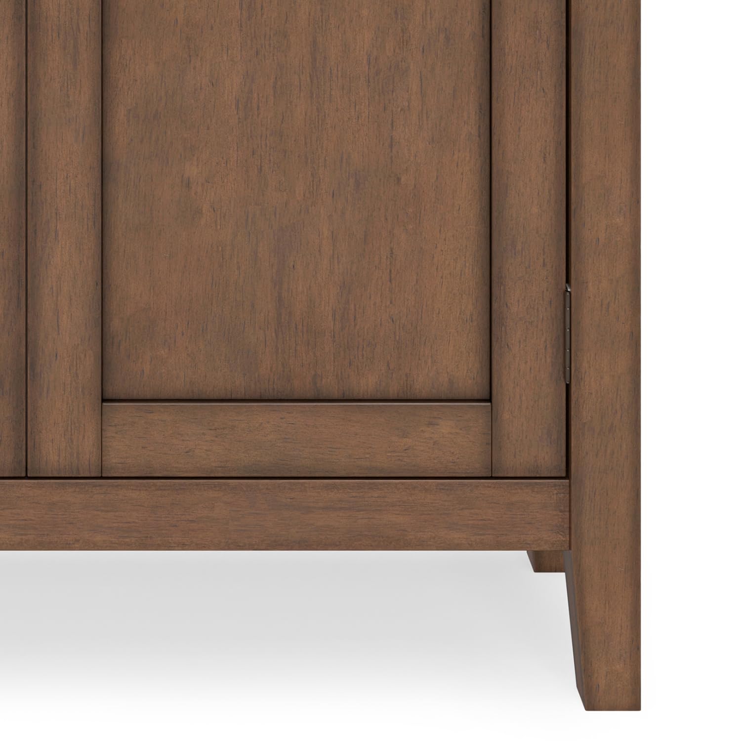 Redmond Solid Wood Wide Transitional Storage Cabinet for The Living, Entryway and Family Room,