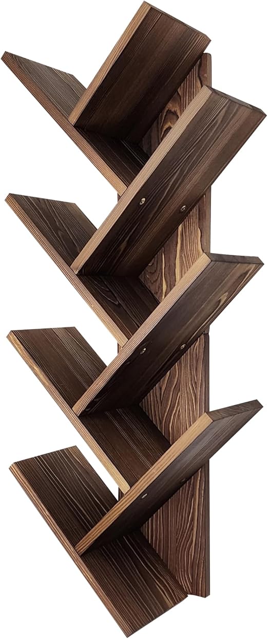 Tree Bookshelf 7-Tier | Wall Bookshelf | Book Organizer