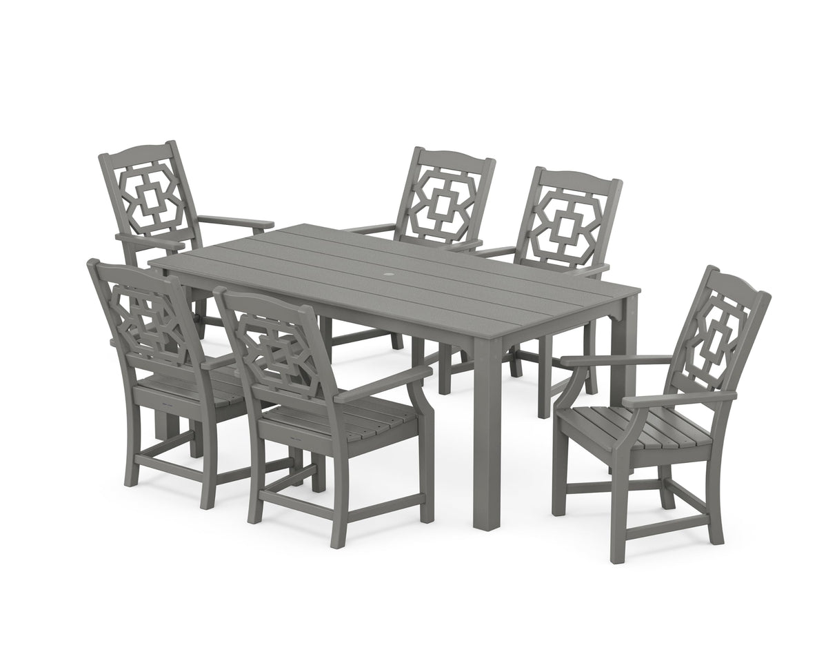 PWS2405-1-GY Dining Set, Slate Grey
