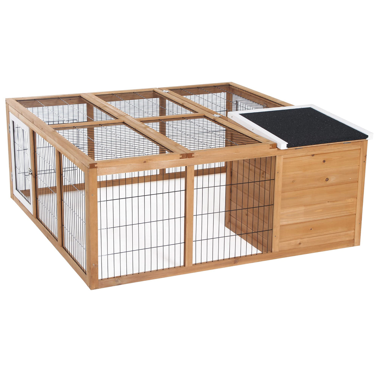 SnugNook Compact Rabbit Hutch Waterproof with Top & Front Access