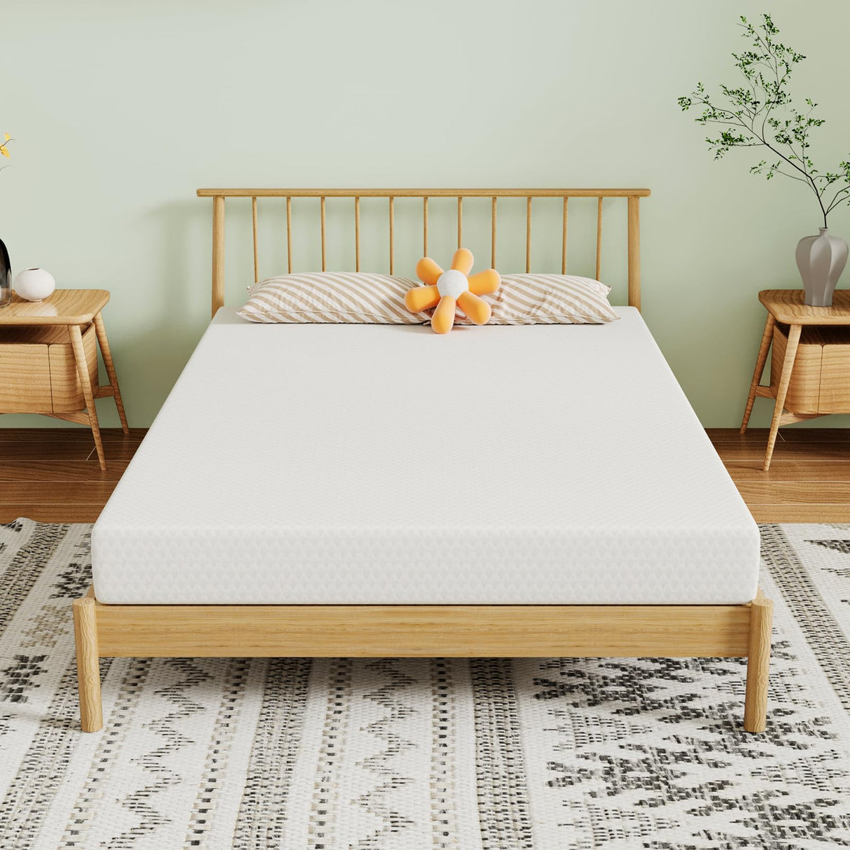 5 Inch Twin Mattress Cooling Gel Memory Foam Mattress