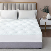 Memory Foam Mattress Topper Full, Gel Mattress Topper Full Size with Deep Pocket