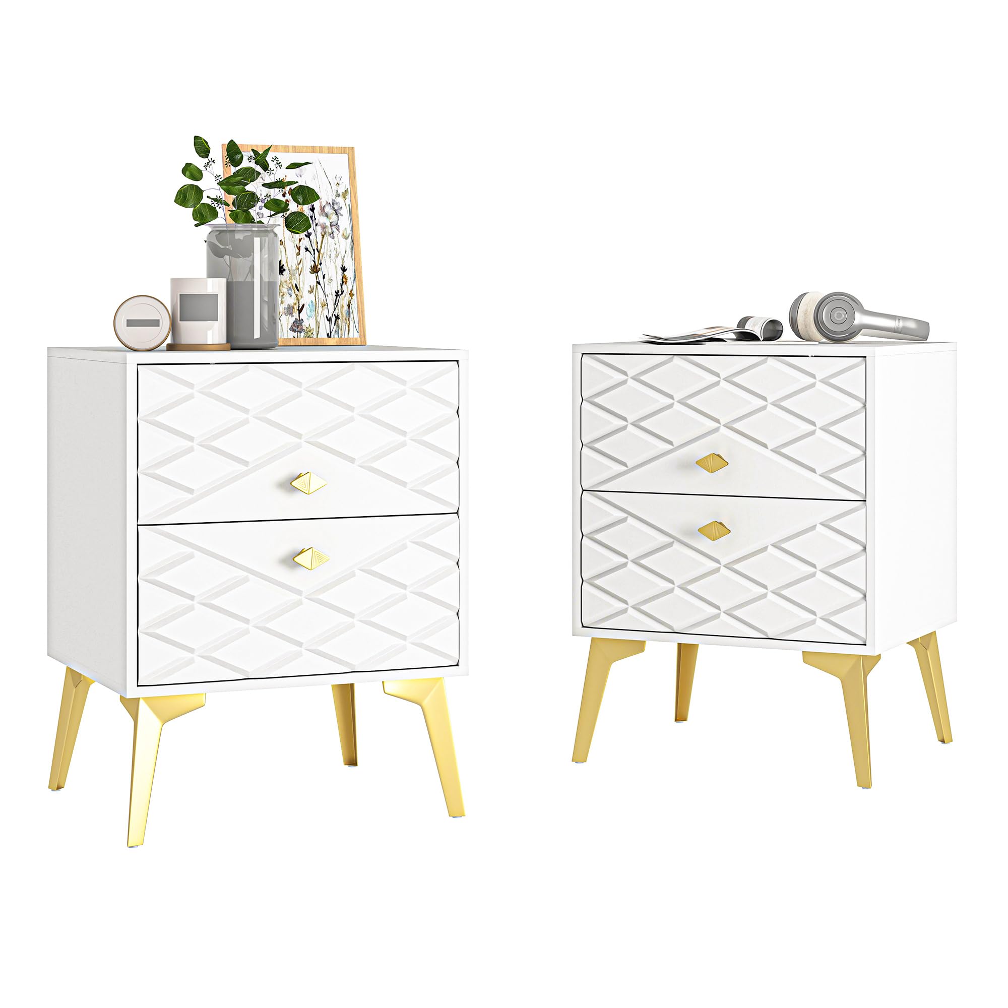 Wood Night Stand End Table