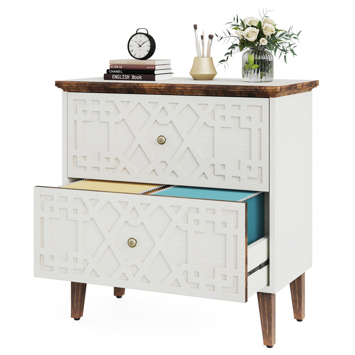 2 Drawer Lateral File Cabinet, Office Filing Cabinet