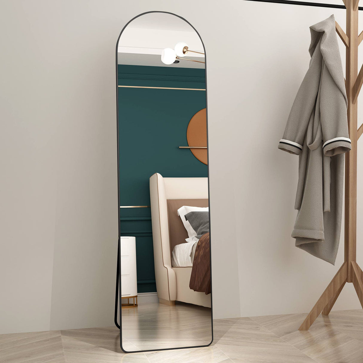 Full Length Mirror, Arched Floor Mirror, Full Length Dressing Mirror