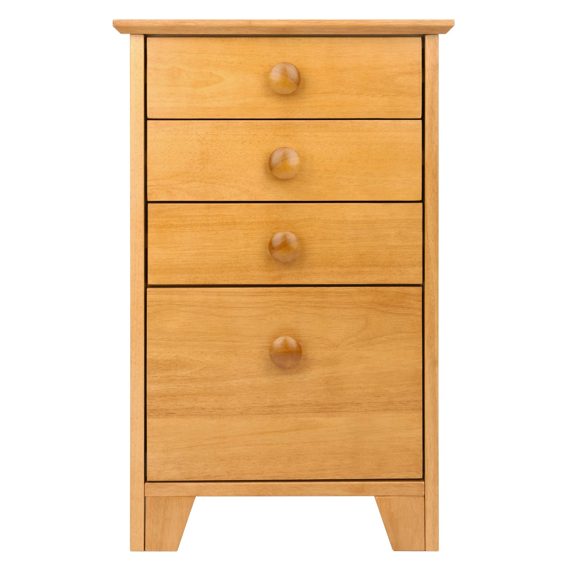 Studio File Cabinet, Honey