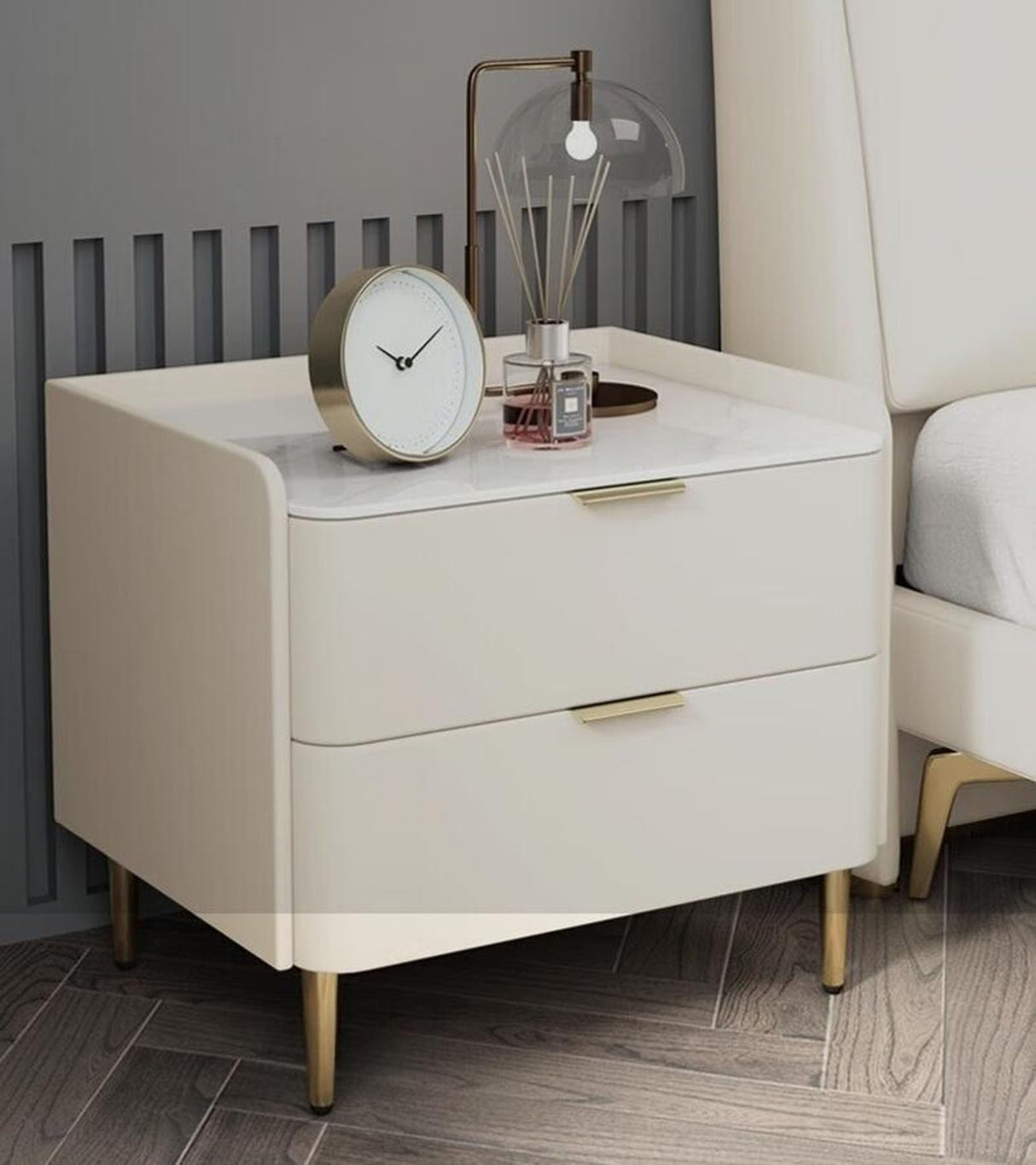 Rock Board, Leather, and Extreme. Bedside Storage