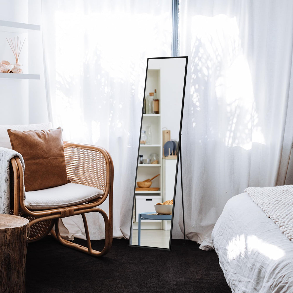 Standing Mirror Full Length Mirror,Large Floor Mirror