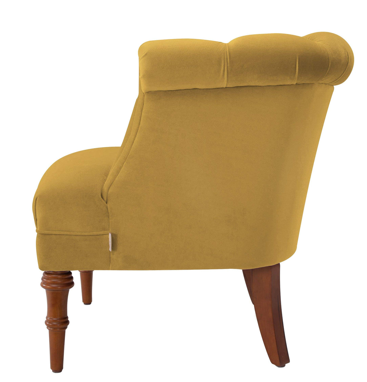 Katherine Tufted Accent Chair, Large, Gold (2483-959)