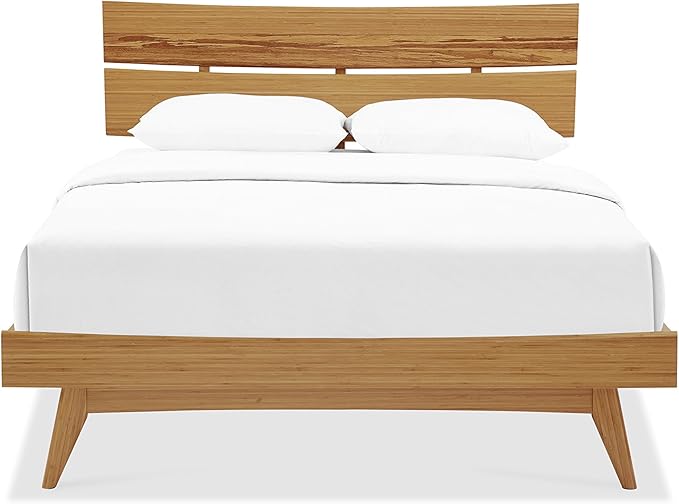 Classic Azara Bamboo Platform Bed King Sable