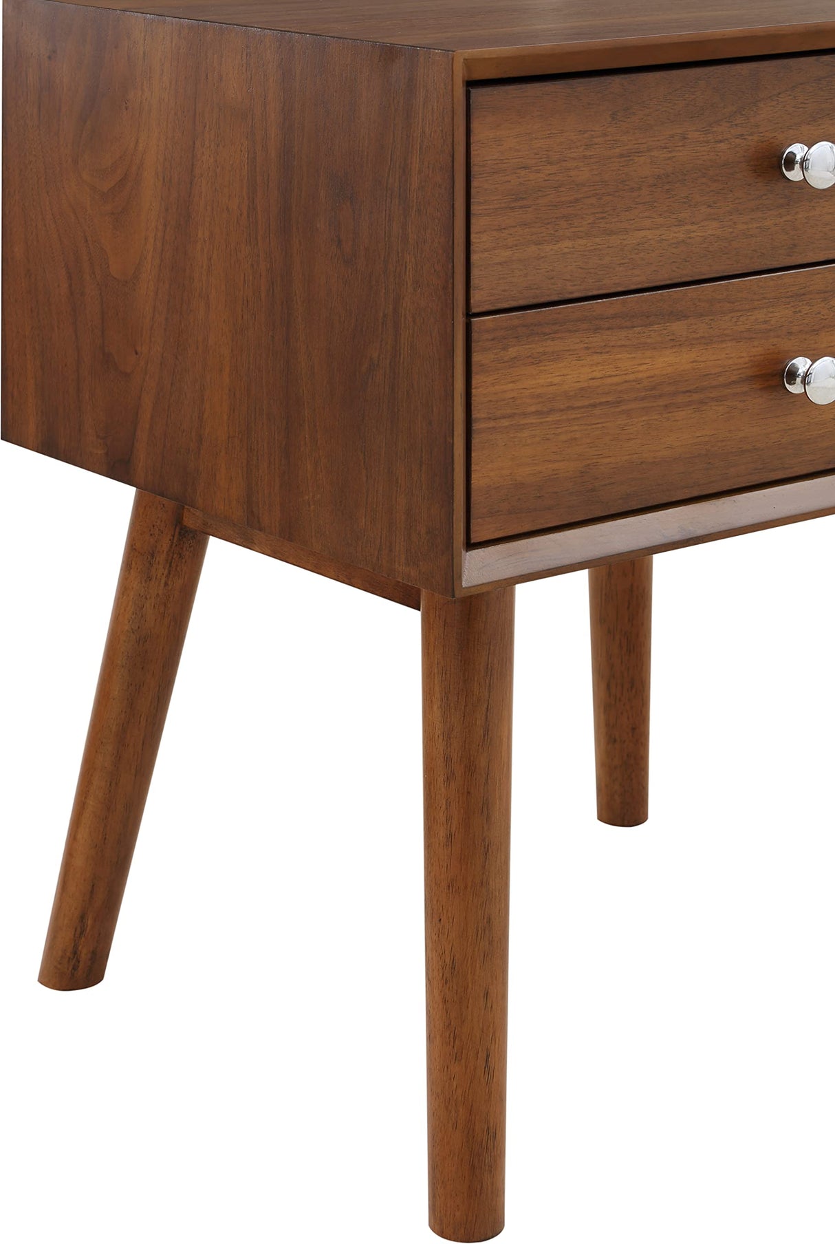 838Walnut Teddy Collection Modern | Contemporary Wooden Nightstand