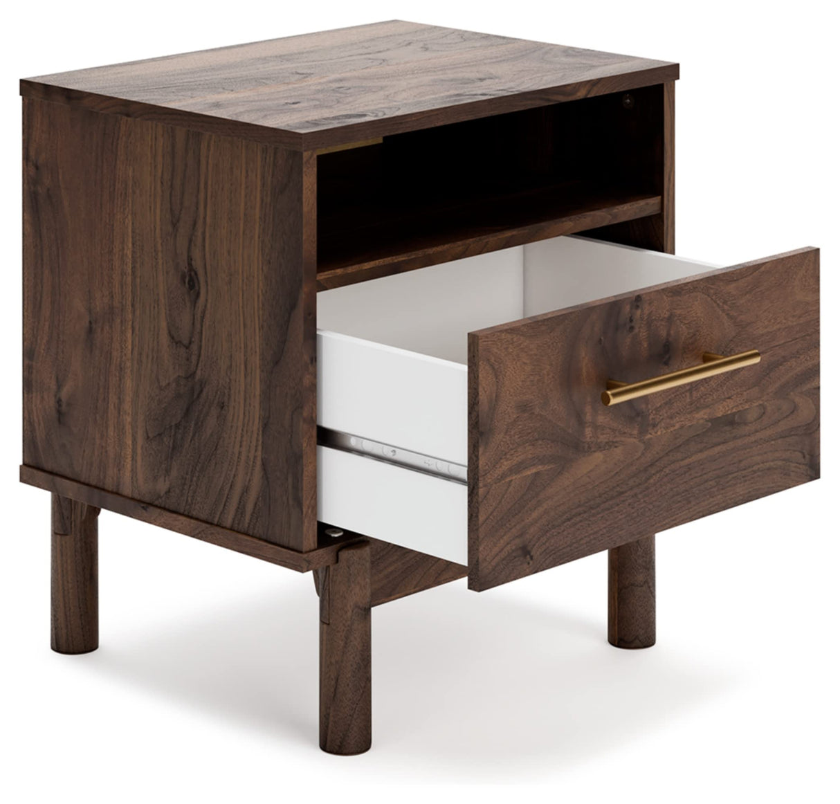 Calverson Modern 1 Drawer Nightstand