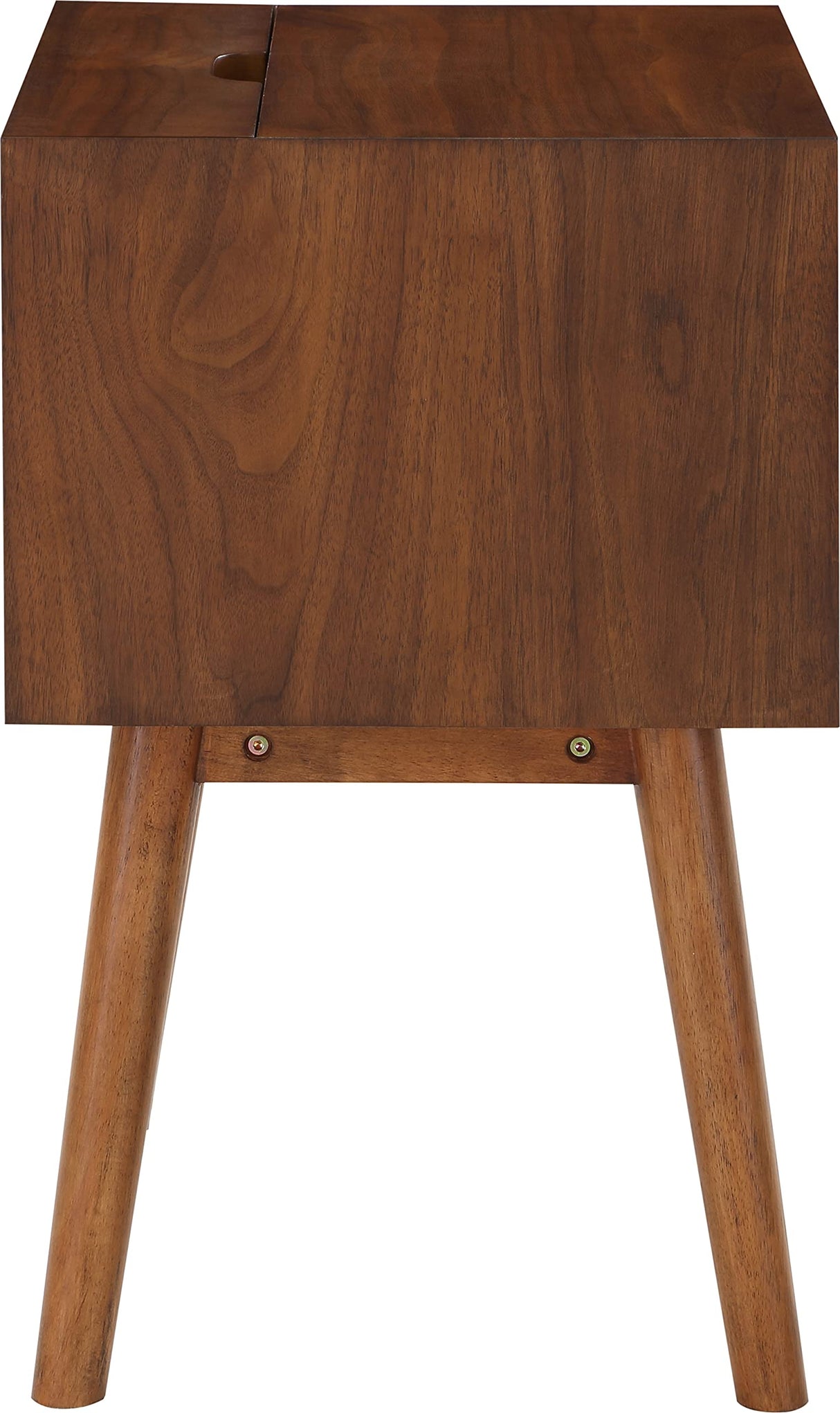 838Walnut Teddy Collection Modern | Contemporary Wooden Nightstand