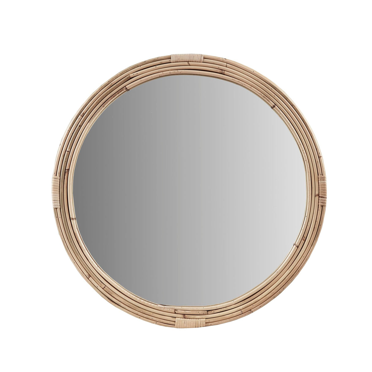 Wall Mirror For Wall, Handwoven Frame Circle Wall Mirror, Vanity, Livingroom