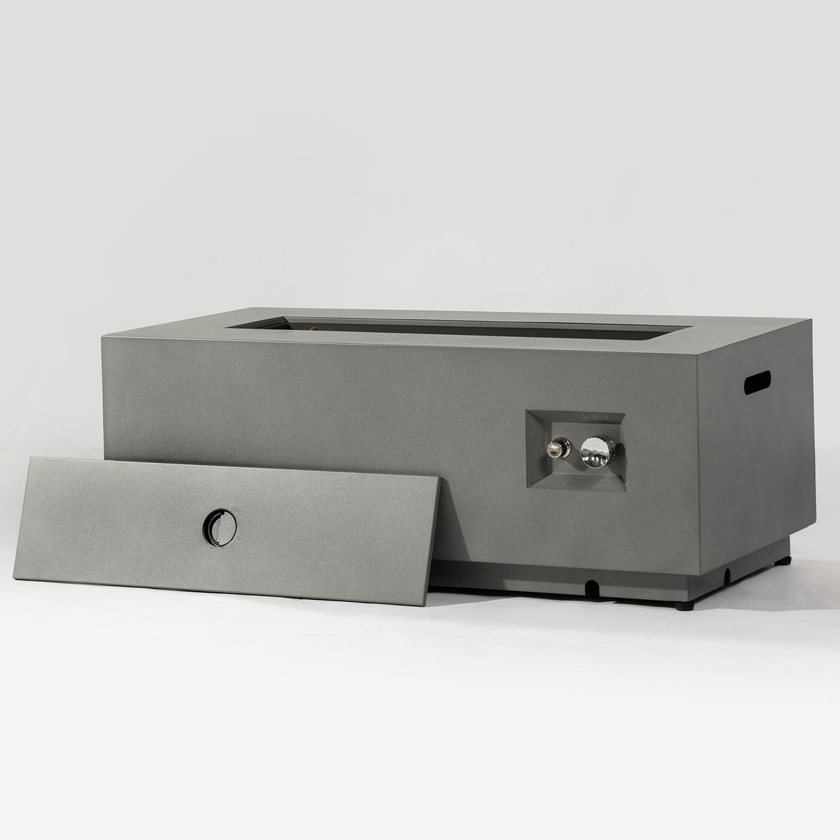 Outdoor Fire Pit Table Propane Gas Fire pits Outdoor Fireplaces 42″ Rectangular Firepit