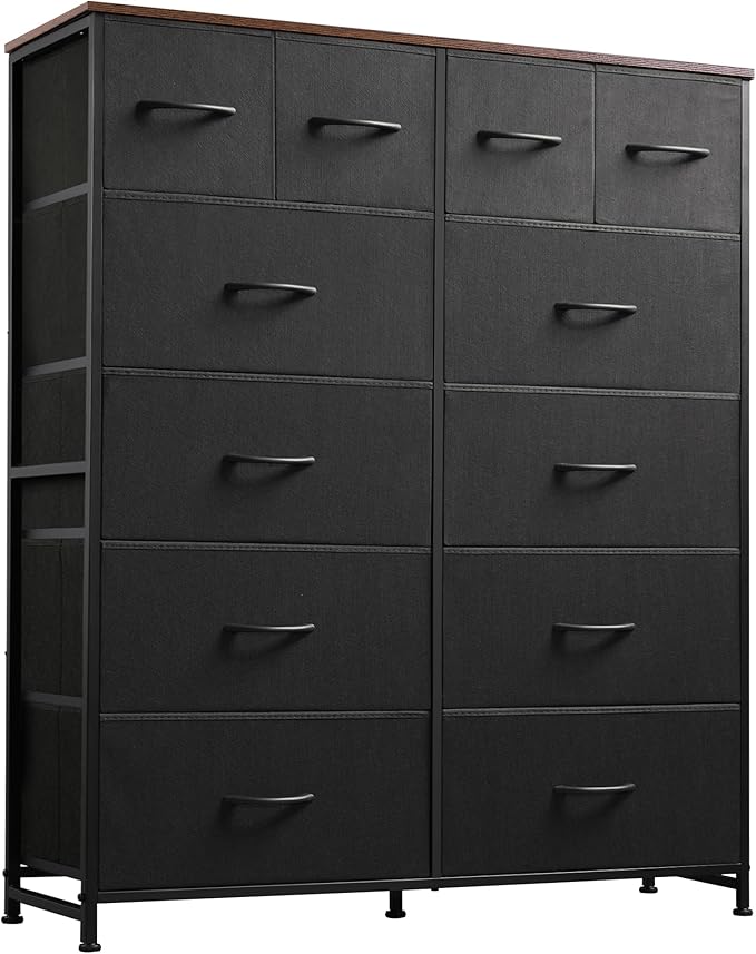 Tall Dresser for Bedroom with 12 Drawers