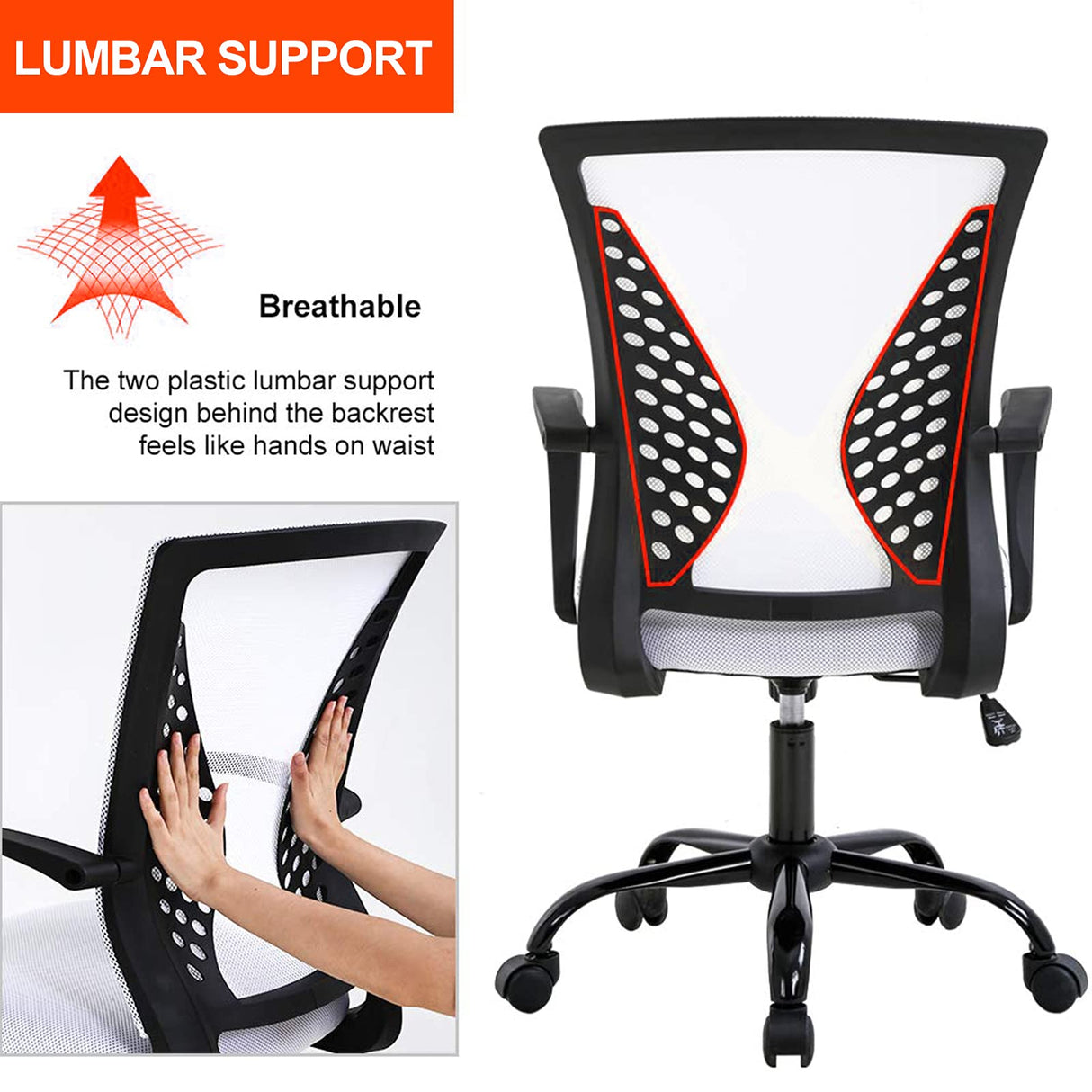 Conference Room Chairs Home Office Chair Ergonomic Desk Mesh Computer