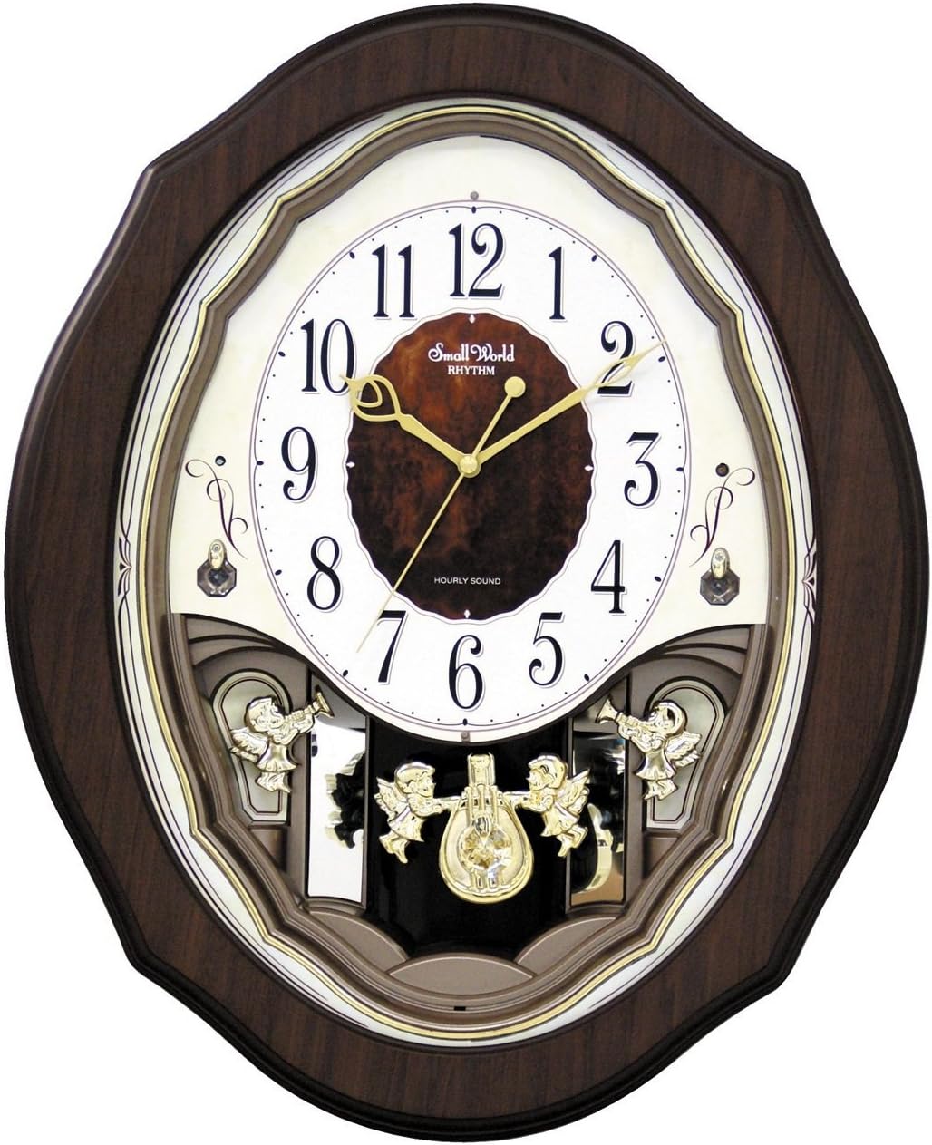 Clocks "Precious Angels" Musical Motion Clock