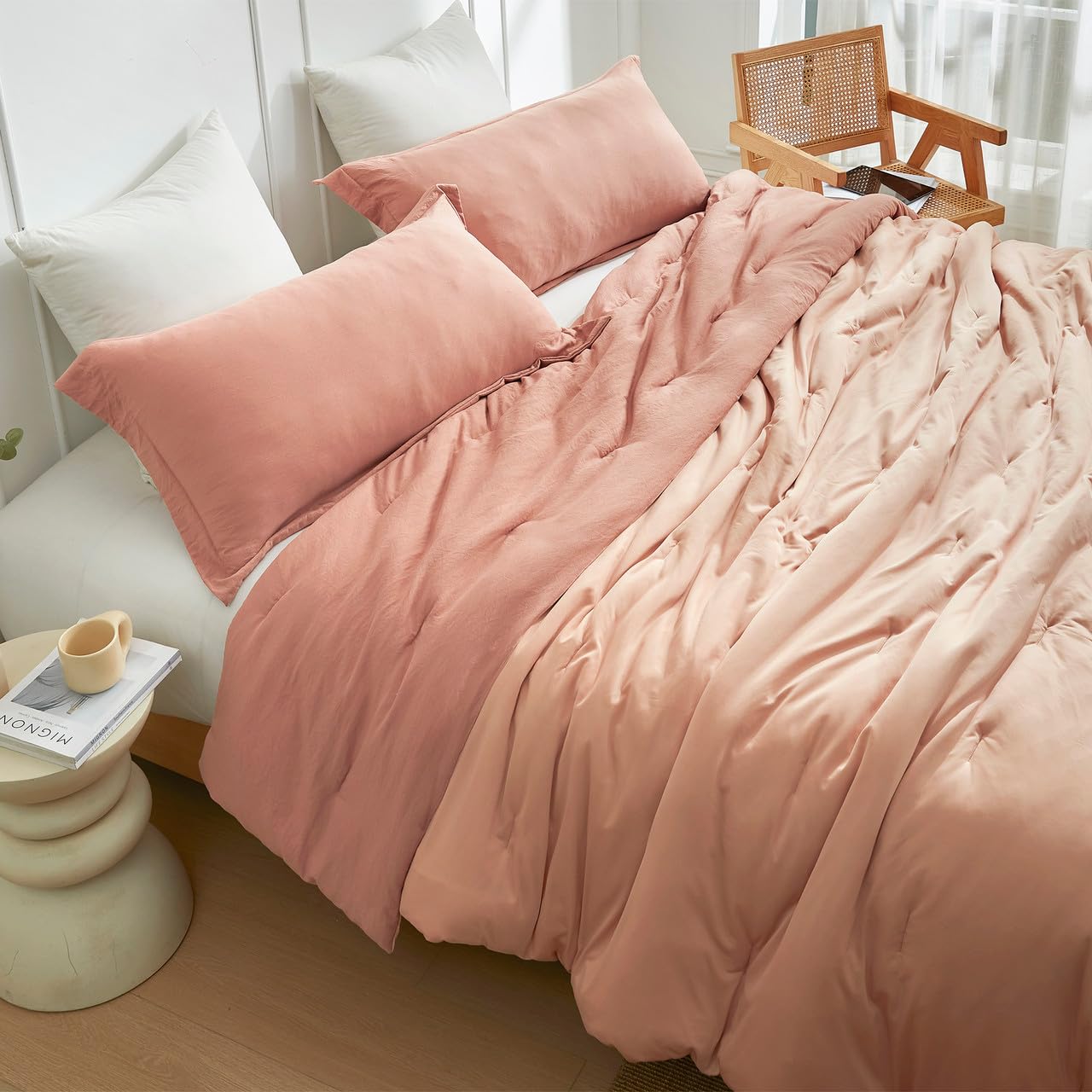 Coma Inducer® Oversized Queen Comforter Set - Muted Clay