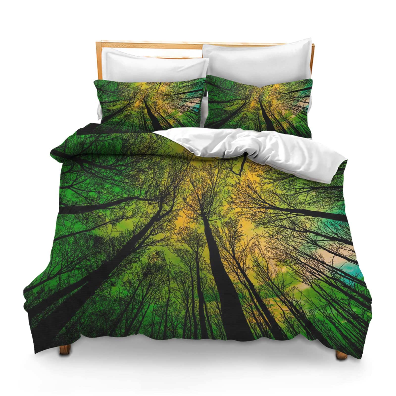 Comforter Set Girls Comforter Sets Bedding Set 3pc King Landscape Night Moon Stars