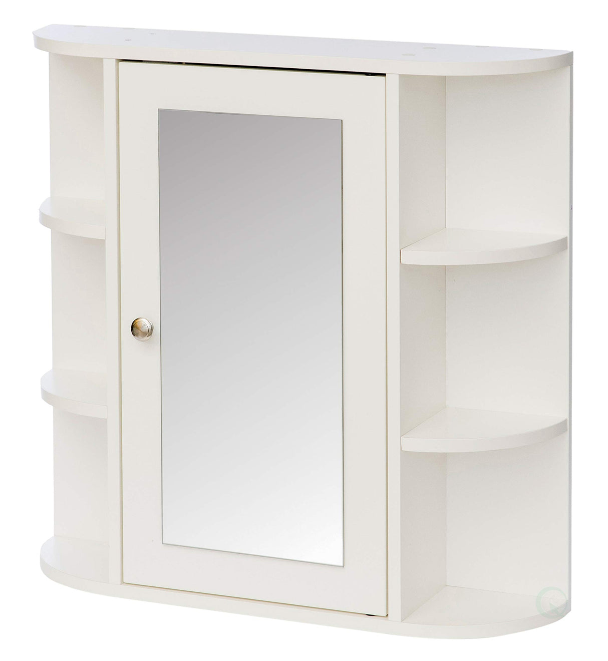 Assembled and Ready for Installation Multifunctional White Wall Mount Medicine Cabinet