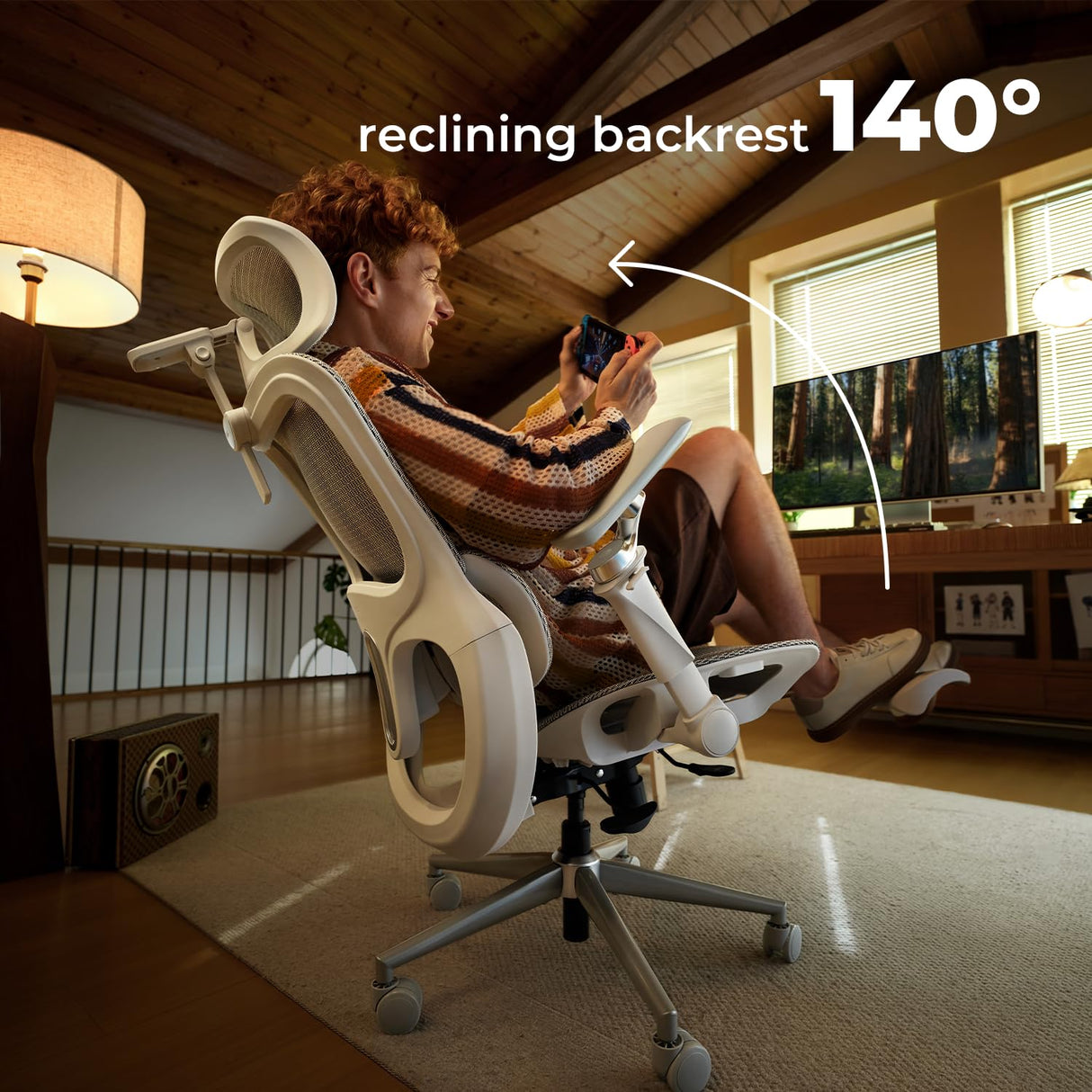 P2 Ultra Ergonomic Office Chair with 5D Lumbar Support