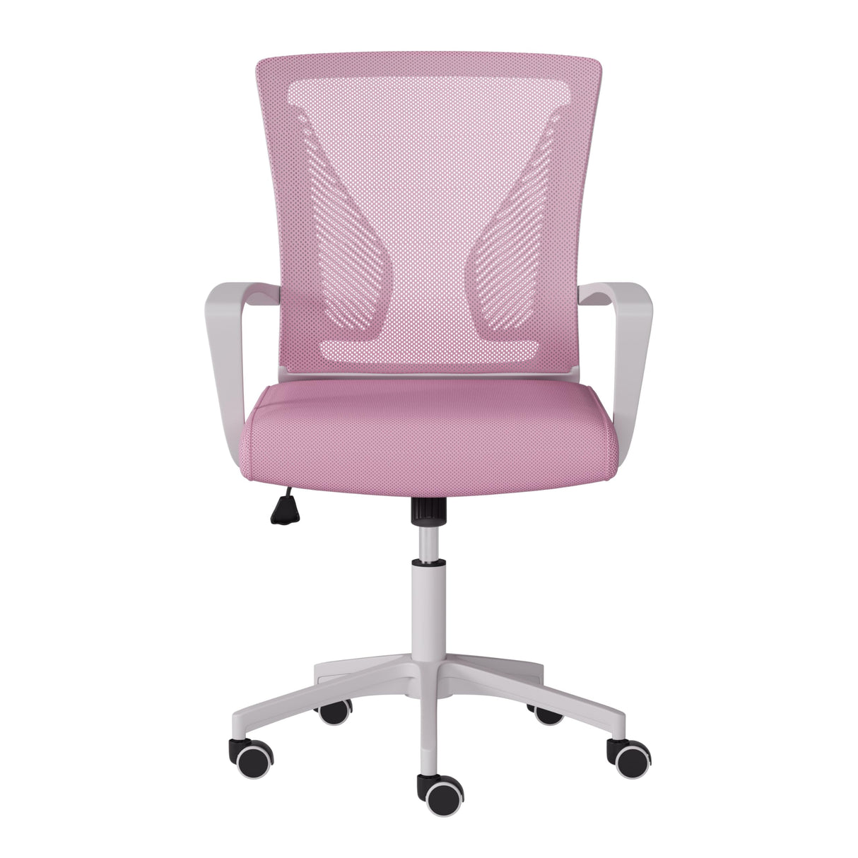 Mesh Back Ergonomic Height Adjustable Task Chair - for Home Office, Tilting, Padded Seat