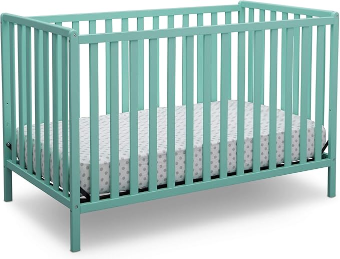 Heartland 4-in-1 Convertible Crib, Black
