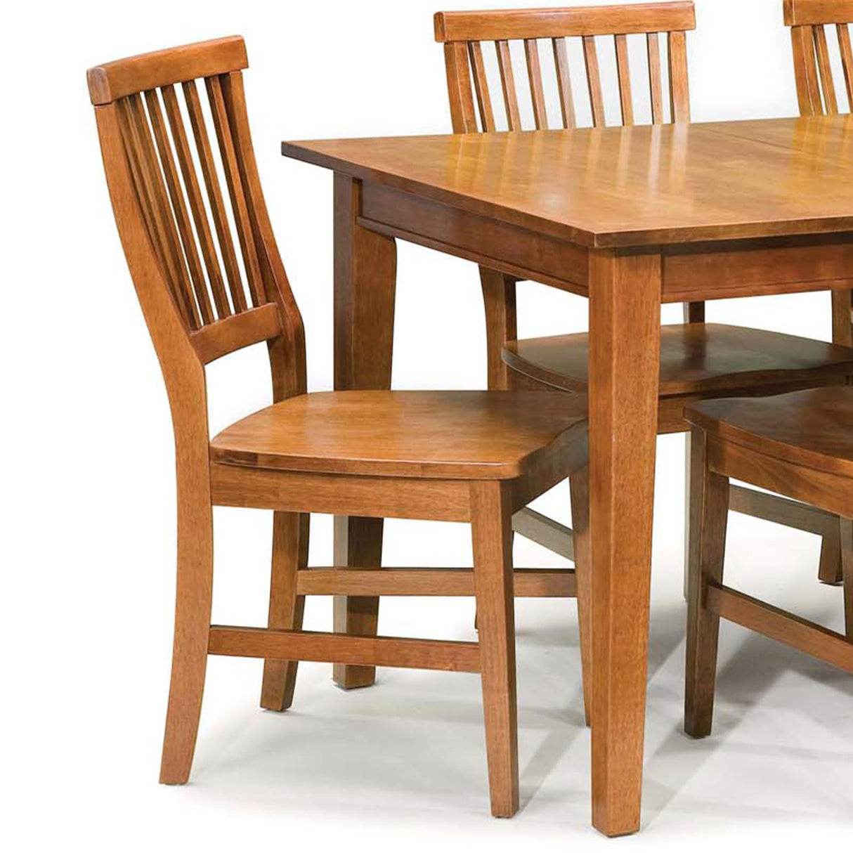 Crafts 7 Piece Dining Set, Oak