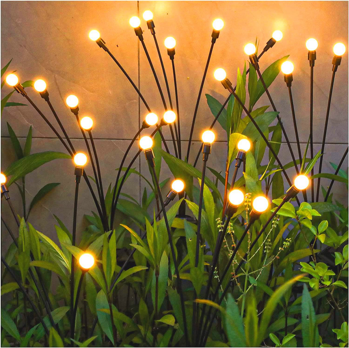Solar Garden Lights - Upgraded Solar Swaying Light, Sway by Wind