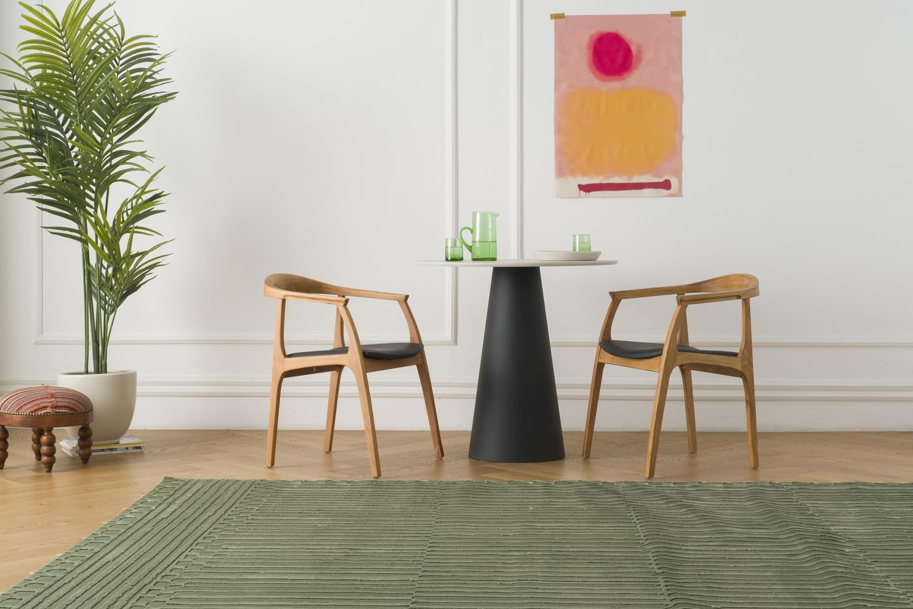 Rugs Soloba 8'x10’ Washable Area Rug for Living Room Bedroom