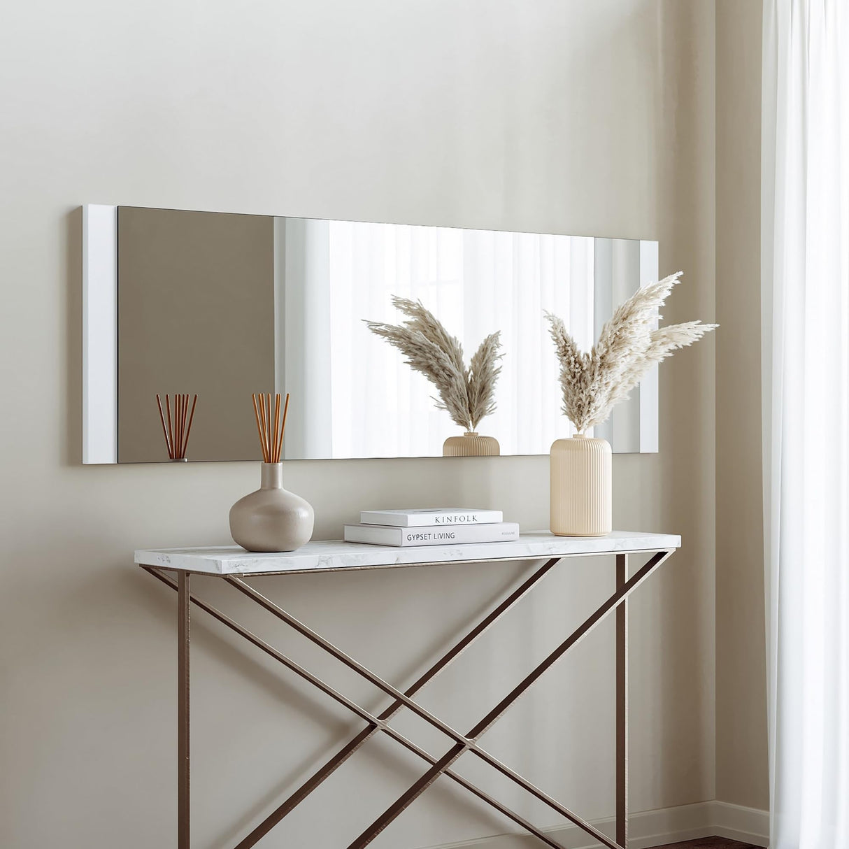 Simple Rectangular Decorative Mirror