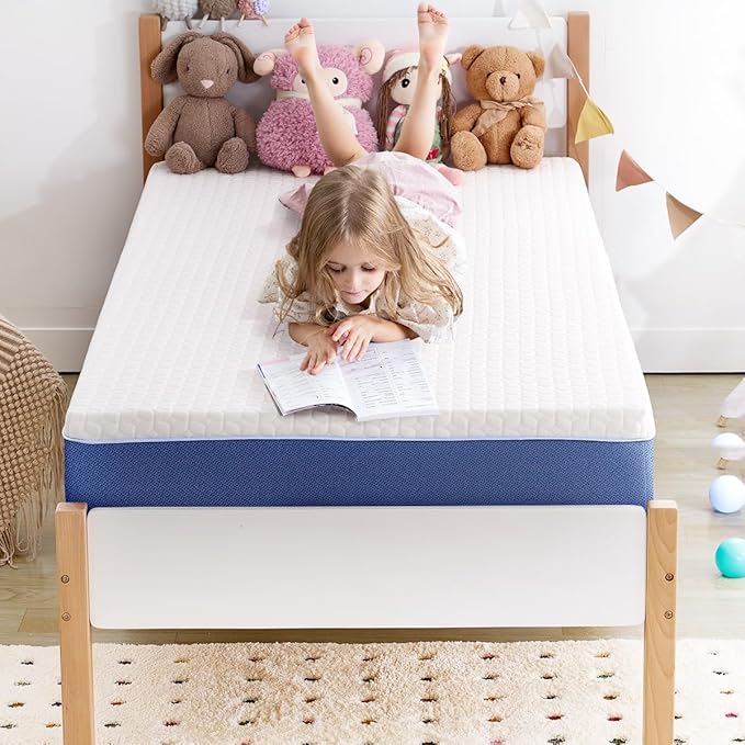 Full Mattress for Full Size Mattress Bed, 6 Inch Gel-Infused Memory Foam Mattress for Pressure