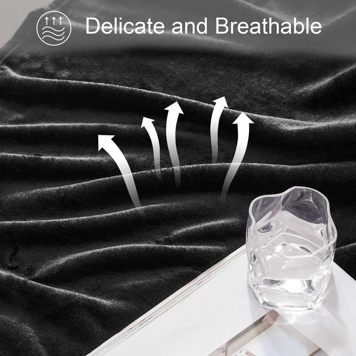 Mezcla Fleece Blanket King Size for Bed, Super Soft and Warm, All Season Use, Cozy,